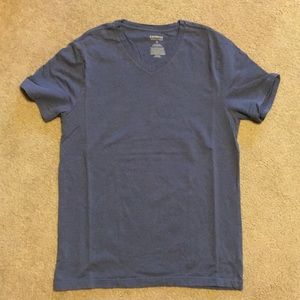 Express stretch v-neck t-shirt
